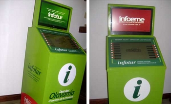 Imagen de la nota: Infotur presentó su nuevo puesto informativo interactivo