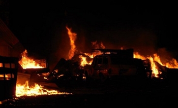 Imagen de la nota: Pueblada y serios incidentes en Benito Juárez