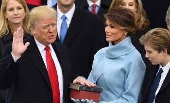 Imagen de la nota: Donald Trump asumió como presidente de los Estados Unidos