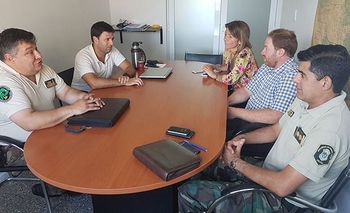 Imagen de la nota: Autoridades se reunieron por el control de animales sueltos