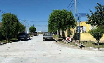 Imagen de la nota: El Municipio continúa con las obras de pavimentación en Sierra Chica