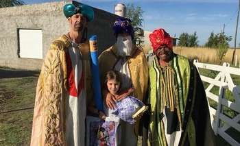 Imagen de la nota: Los Reyes Magos llegan al barrio Belén