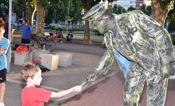 Imagen de la nota: Vuelven las Estatuas Vivientes a Olavarría