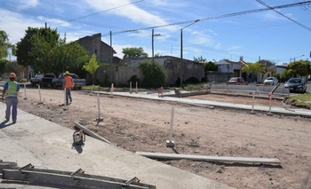 Imagen de la nota: Repavimentación en sectores del barrio San Vicente