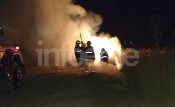 Imagen de la nota: Siete incendios naturales y se quemó un auto 