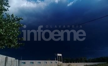Imagen de la nota: Imágenes de la tormenta en Olavarría por nuestros lectores