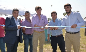 Imagen de la nota: Inauguraron Parques Solares en Espigas y Recalde