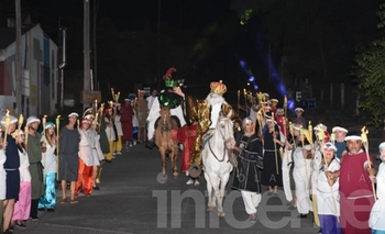 Imagen de la nota: Melchor, Gaspar y Baltasar se preparan para su fiesta