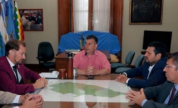 Imagen de la nota: Lucas Moyano presenta su plan de trabajo a intendentes 