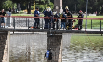 Todas las imágenes del intenso rescate en el arroyo Imagen de la nota:  Todas las imágenes del intenso rescate en el arroyo