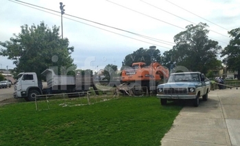 Imagen de la nota: Comenzaron los trabajos en la barranca del arroyo
