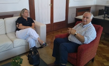 Imagen de la nota: Hantavirus: Alicia Almada se reunió con Ernesto Cladera