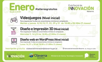 Imagen de la nota: Interesantes actividades en el Club Social de Innovación