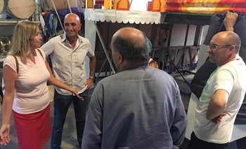 Imagen de la nota: Rodríguez y Schwindt junto a VIP Sambá