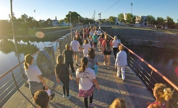 Imagen de la nota: Este martes habrá una caminata yóguica y solidaria