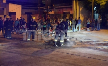 Imagen de la nota: El motociclista herido continúa en terapia intensiva 