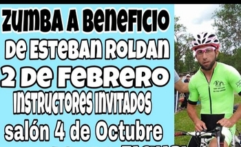 Imagen de la nota: Zumba a beneficio del ciclista accidentado en San Juan