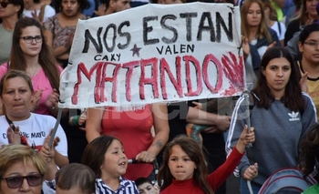 Imagen de la nota: Videos: los momentos de la movilización por el centro