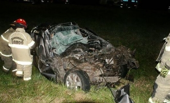 Imagen de la nota: Impresionante accidente de tránsito en la ruta 205
