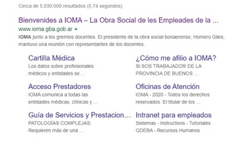 Imagen de la nota: El lenguaje inclusivo llegó a la página oficial de IOMA