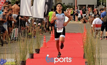 Imagen de la nota: Triatletas locales compitieron en Azul: Macías ganó su categoría