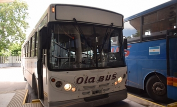 Paro total de Ola Bus  Imagen de la nota: Paro total de Ola Bus