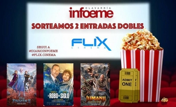 Imagen de la nota: Ganate dos pares de entradas para Flix Cinema
