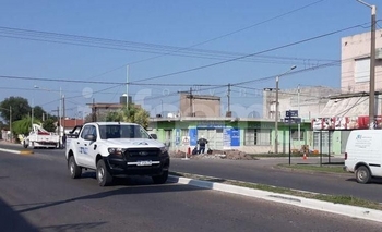 Imagen de la nota: Realizaban obras de cloacas y rompieron un caño de gas