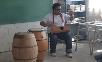 Taller de creación de música en la Unidad N° 27 Imagen de la nota: Taller de creación de música en la Unidad N° 27