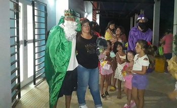 Imagen de la nota: “Manitos sucias” realizó una Fiesta de Reyes