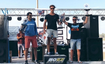 Imagen de la nota: Podios olavarrienses en el Enduro de Claromecó