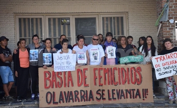 Imagen de la nota: Familiares de Mabel Olguín estuvieron en fiscalía 