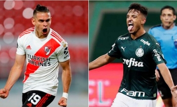 River abre su serie con Palmeiras por la Libertadores Imagen de la nota: River abre su serie con Palmeiras por la Libertadores