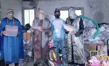 Los Reyes Magos dieron regalos y rifaron la  Imagen de la nota: Los Reyes Magos dieron regalos y rifaron la