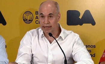 Imagen de la nota: Horacio Rodríguez Larreta tiene coronavirus