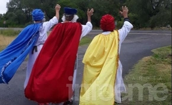 Imagen de la nota: Los Reyes Magos llegaron a Villa Mi Serranía