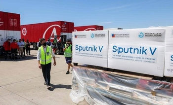 Imagen de la nota: Llegarán nuevas dosis de Sputnik V al país 