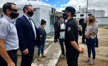 Imagen de la nota: El jefe del SPB visitó el complejo de Sierra Chica