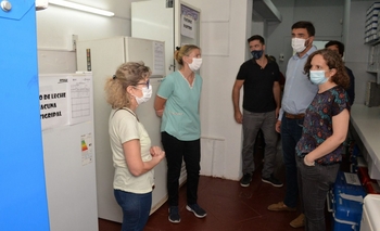 Funcionarios provinciales visitaron el Banco de Leche Imagen de la nota: Funcionarios provinciales visitaron el Banco de Leche