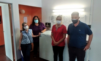 Imagen de la nota: Simulacro de corte en el hospital donde se almacenarán las vacunas