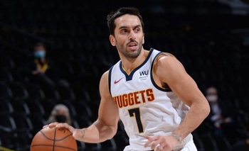 Imagen de la nota: Campazzo y los Nuggets no pudieron con los Nets