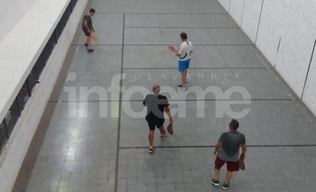 Imagen de la nota: El trinquete de Sierra Chica tuvo su primer torneo del 2021