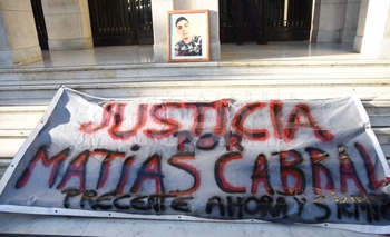 Imagen de la nota: Emocionante pedido de justicia por Matías Cabral 