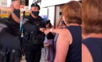 Imagen de la nota: Qué dijeron los policías que saludaron a Patricia Bullrich