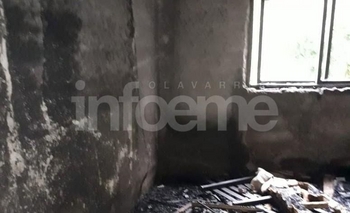 Imagen de la nota: Piden ayuda para la mujer a la que se le incendió su casa