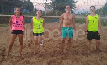 Imagen de la nota: El torneo de beach vóley de Racing tiene sus campeones