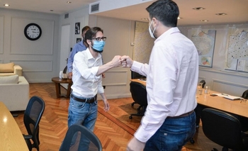 Imagen de la nota: Reunión de Galli con el ministro de Infraestructura 