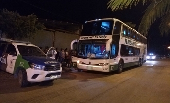 Imagen de la nota: Sierra Chica: encontraron marihuana en un colectivo