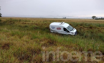 Imagen de la nota: Despistó y terminó a la vera de la Ruta 51