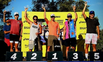 Imagen de la nota: Macías, Pérez Merlos y Olivera compitieron en Azul